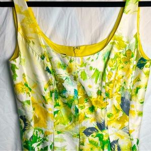 Yellow Tank top dress